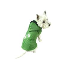 Nepremokavá bunda pre psa Dog Team zelená veľ. XL