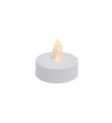 HOME LED čajová sviečka, biela 2ks, 3V CDB 2/WH
