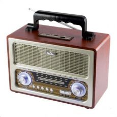 SAL Prenosné rádio, retro, MP3, Bluetooth, 3 pásmový RRT 3B