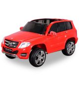 Kinderplay Elektrické autíčko Mercedes-Benz GLK300, EVA kolesá,  2 X 45W MOTOR, červené