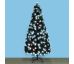 Umelý vianočný stromček s optickými vláknami a EVA guľami, 180 cm KIX 4/180