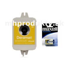 Deramax Odpudzovač - kún a hlodavcov Deramax-Klasik + 9V batéria MAXELL