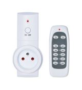 Diaľkovo ovládaná bezdrôtová zásuvka  sada 1+1 (3680W) RCS111