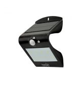 HOME LED reflektor so solárnym panelom, s pohybovým senzorom, čierna FLP 2/BK SOLAR