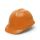 Ochranná pracovná prilba oranžová