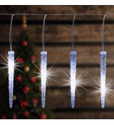 HOME Vianočné výrobky LED svietiaci reťazec s cencúľmi,  KJL 35