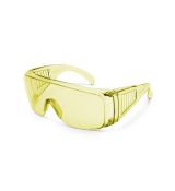Ochranné pracovné okuliare s UV filtrom žlté 10382YE