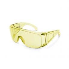 Ochranné pracovné okuliare s UV filtrom žlté 10382YE