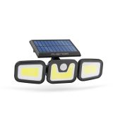 Solárny reflektor s pohybovým senzorom, otáčateľný - 3 COB LED