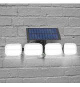 Solárny reflektor s pohybovým senzorom - s káblovou solárnou jednotkou - 8 COB LED