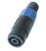 USE 4 pólová speakon zásuvka voľná  S 1087