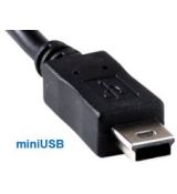 USE mini-USB Pripojovací kábel  USB A/MINI-1