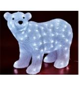 HOME LED dekorácia, Ľadový medveď z akrylu,	KDA 6